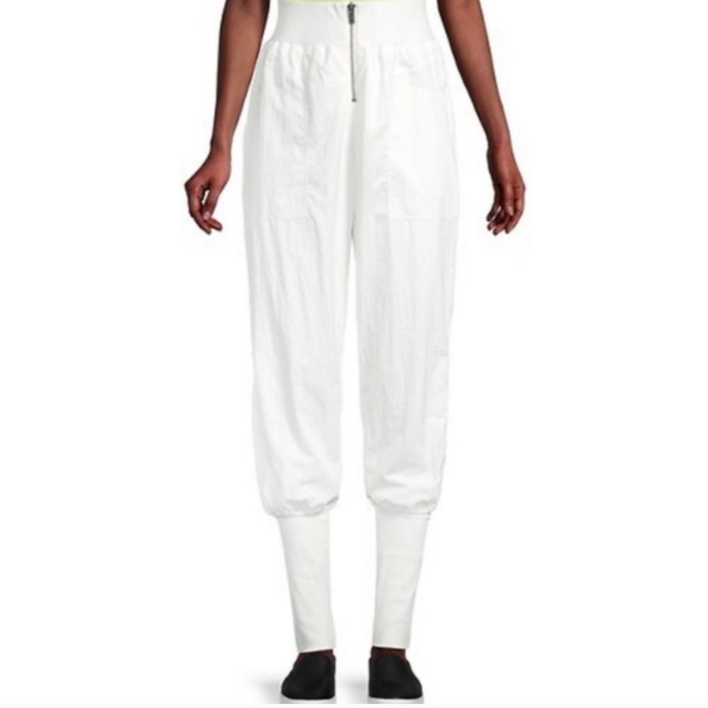 Free People FP Movement On the Road White Jogger Pants, Size XS